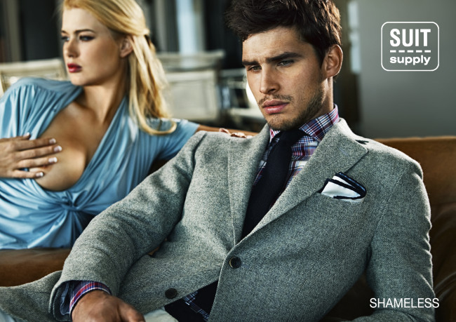 Обои картинки фото suitsupply, бренды, мужчина, женщина