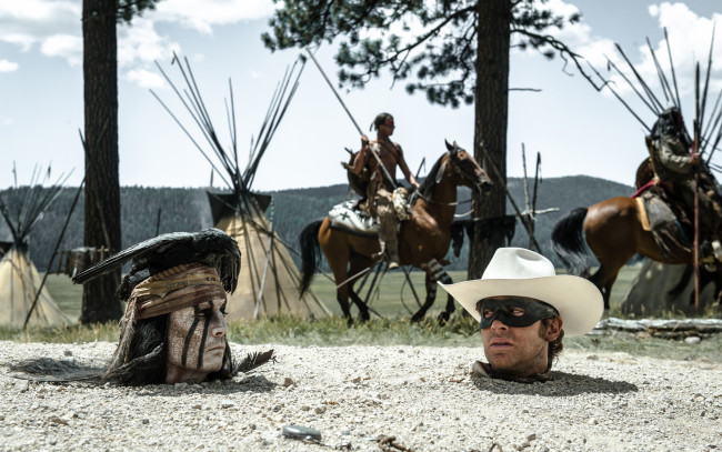 Обои картинки фото кино, фильмы, the, lone, ranger