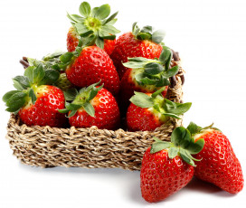 Картинка еда клубника +земляника