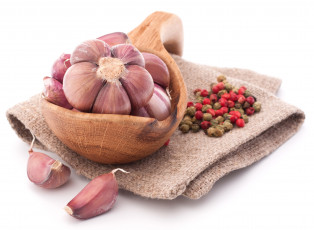 Картинка еда Чеснок перец цеснок