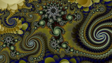 Картинка 3д+графика fractal+ фракталы узор фон цвета