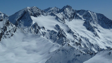 Картинка природа горы снег вершины