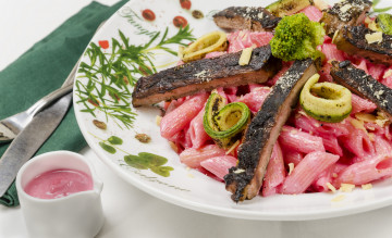 Картинка еда макаронные+блюда соус мясо