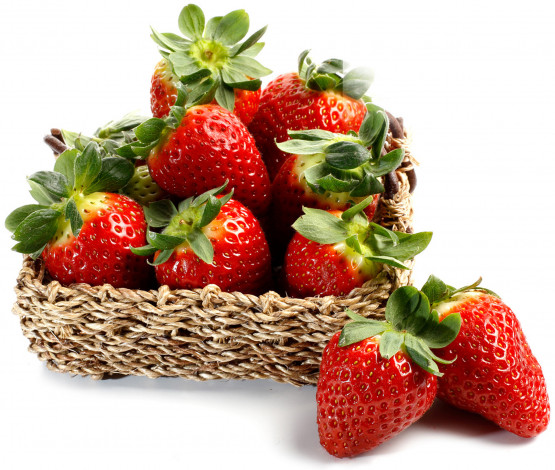 Обои картинки фото еда, клубника,  земляника