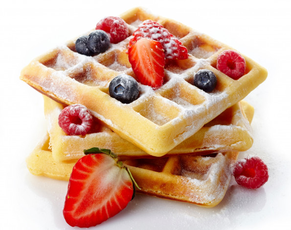 Обои картинки фото еда, хлеб,  выпечка, ягоды