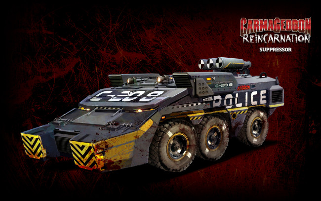 Обои картинки фото carmageddon, видео игры, carmageddon reincarnation, автомобиль