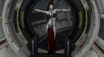 Картинка 3д+графика существа+ creatures фон взгляд девушка вампир