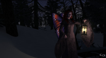 Картинка 3д+графика эльфы+ elves фон взгляд фея