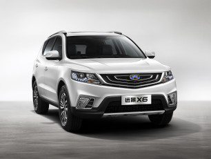 Картинка автомобили geely 2016г vision x6