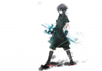 Картинка аниме final+fantasy парень меч