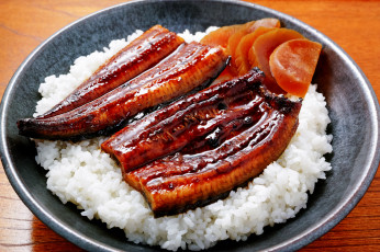 Картинка еда рыбные+блюда +с+морепродуктами рис рыба