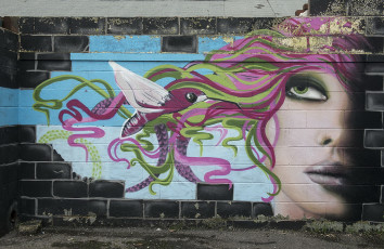 Картинка разное граффити стена