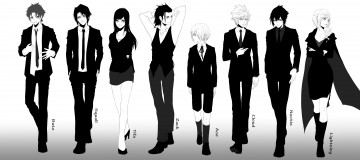 Картинка аниме final+fantasy парни девушки