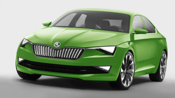 обоя skoda vision c concept 2014, автомобили, skoda, c, concept, 2014, vision