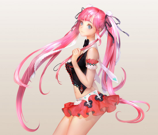 Обои картинки фото аниме, unknown,  другое, девушка