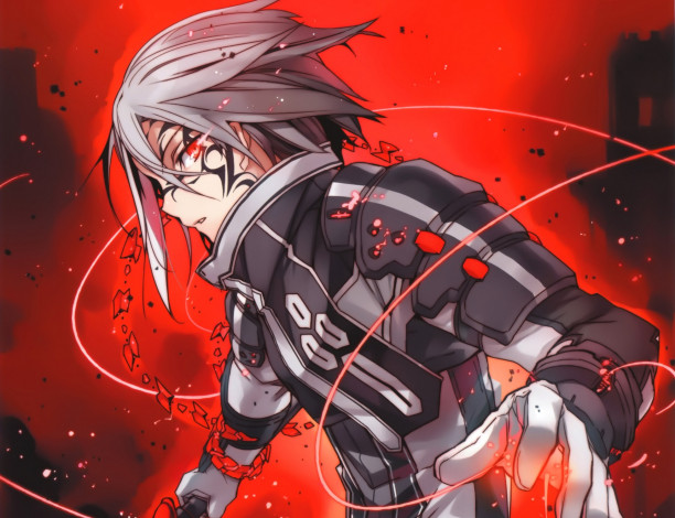 Обои картинки фото аниме, kaku-san-sei million arthur, броня, парень