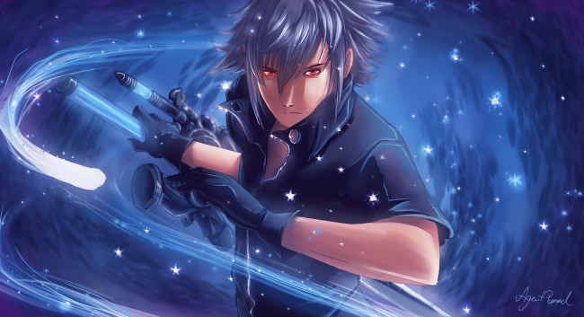 Обои картинки фото аниме, final fantasy, парень