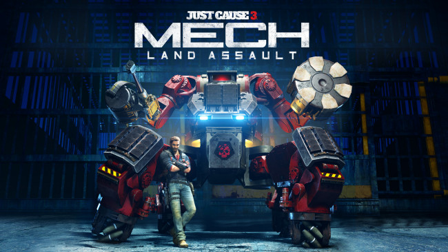 Обои картинки фото видео игры, just cause 3,  mech land assault, mech, land, assault, just, cause, 3