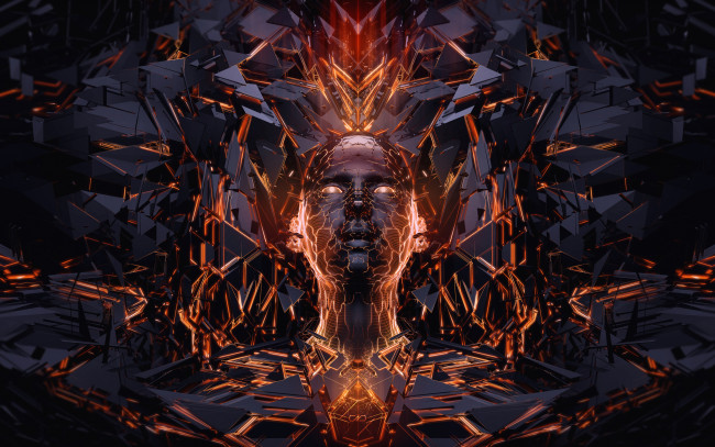 Обои картинки фото 3д графика, другое , other, лицо