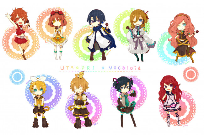 Обои картинки фото аниме, музыка, малыши