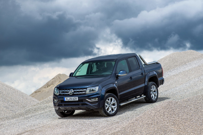 Обои картинки фото автомобили, volkswagen, 2016г, cab, double, amarok