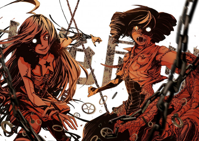 Обои картинки фото аниме, оружие,  техника,  технологии, роботы