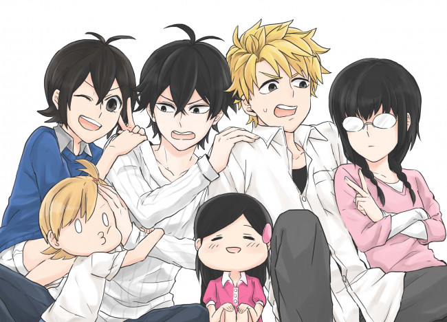 Обои картинки фото аниме, barakamon