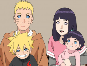 Картинка аниме naruto семья