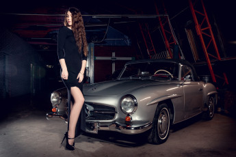 обоя auto girl 52, автомобили, -авто с девушками, girl, auto