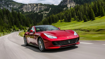 обоя ferrari gtc4 lusso 2017, автомобили, ferrari, 2017, lusso, gtc4