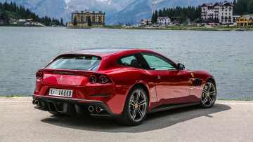 обоя ferrari gtc4 lusso 2017, автомобили, ferrari, gtc4, 2017, lusso