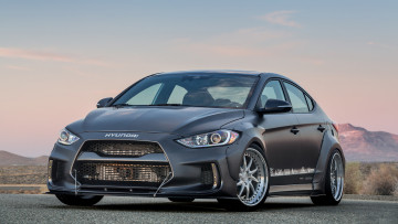 Картинка hyundai+ark+elantra+concept+2016 автомобили hyundai ark elantra concept 2016