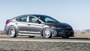 обоя hyundai ark elantra concept 2016, автомобили, hyundai, ark, elantra, concept, 2016