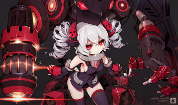 Картинка аниме оружие +техника +технологии benghuai xueyuan