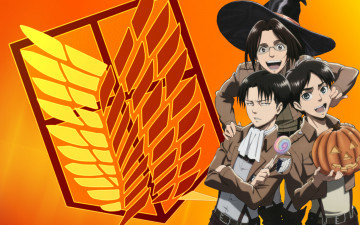 Картинка аниме shingeki+no+kyojin атака титанов