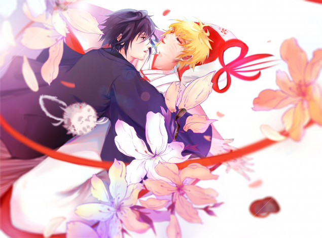 Обои картинки фото аниме, naruto, парни