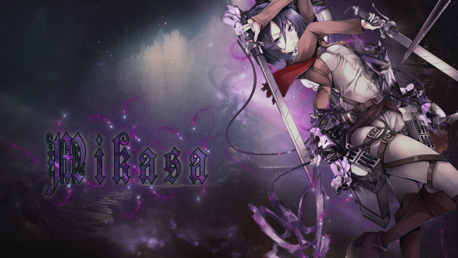 Обои картинки фото аниме, shingeki no kyojin, атака, титанов