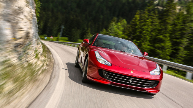 Обои картинки фото ferrari gtc4 lusso 2017, автомобили, ferrari, 2017, lusso, gtc4