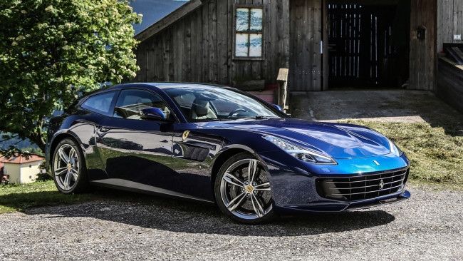 Обои картинки фото ferrari gtc4 lusso 2017, автомобили, ferrari, lusso, 2017, gtc4