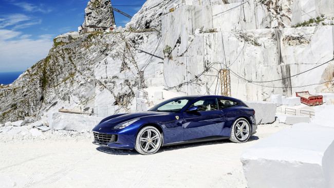 Обои картинки фото ferrari gtc4 lusso 2017, автомобили, ferrari, gtc4, lusso, 2017