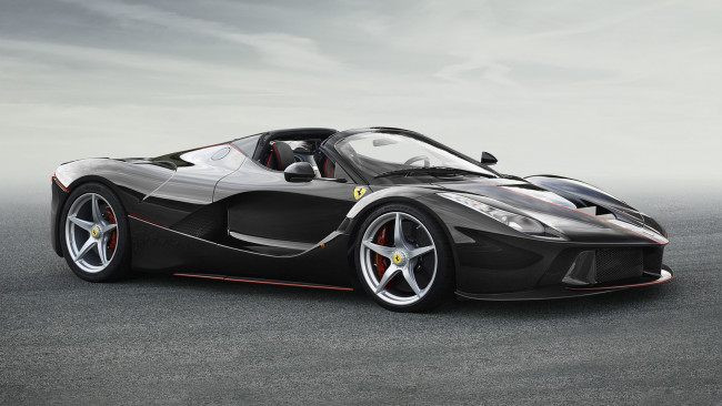Обои картинки фото ferrari la ferrari spider 2017, автомобили, ferrari, spider, 2017