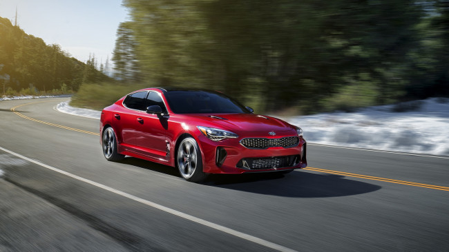 Обои картинки фото kia stinger gt 2018, автомобили, kia, 2018, gt, stinger