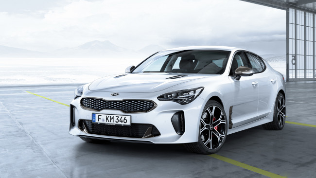 Обои картинки фото kia stinger gt 2018, автомобили, kia, stinger, gt, 2018