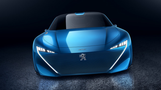 Обои картинки фото peugeot instinct concept 2017, автомобили, 3д, peugeot, 2017, concept, instinct