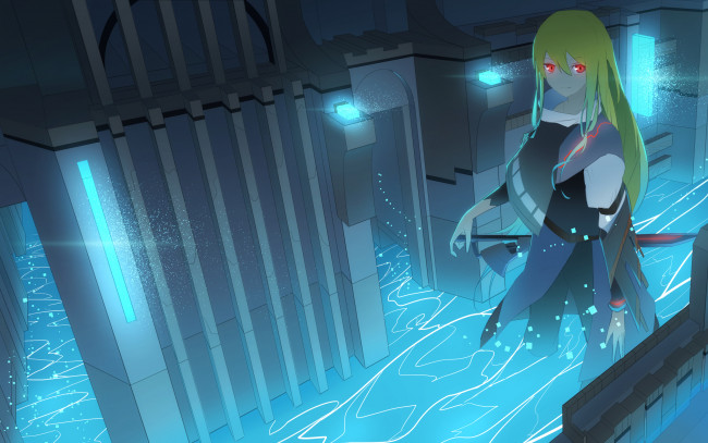 Обои картинки фото аниме, оружие,  техника,  технологии, asuteroid