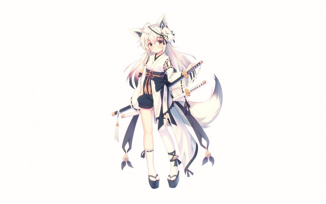 Обои картинки фото аниме, животные,  существа, misaki, yuu