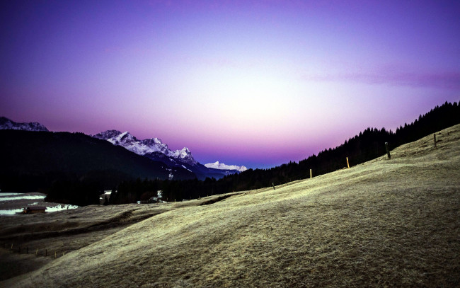 Обои картинки фото природа, горы, лес, снег, вершины