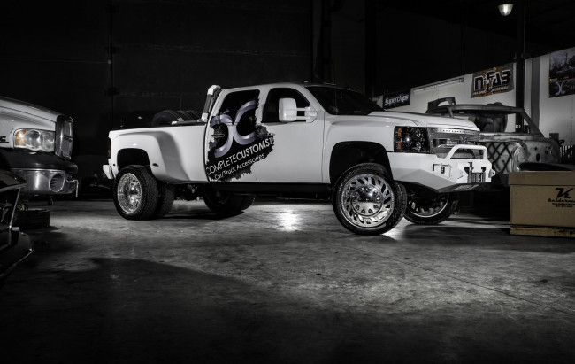 Обои картинки фото автомобили, custom pick-up, chevrolet