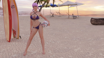 Картинка 3д+графика спорт+ sport девушка взгляд фон