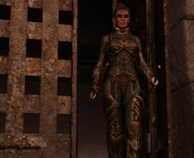 Картинка 3д+графика фантазия+ fantasy фон девушка взгляд